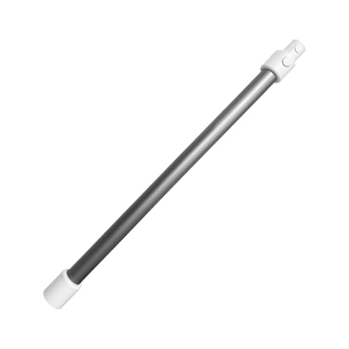 Kompatibel for Dreame Staubsauger-Verlängerungsstange, Verlängerungsstange, Metallrohr, leitfähiges Rohr, V9v10v11G9T10T20, Zubehör(T10v10ssilverwhitepole-widespacing) von ADQPLXGWH