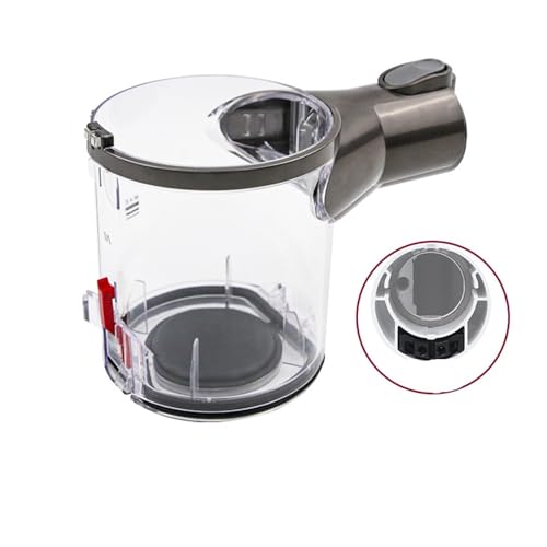 Kompatibel mit Dyson Staubsauger Mülleimer Zyklon Staub Sammlung Eimer Untere Abdeckung V6V7V8V10Dc35 Reparatur Saug Kopf Zubehör(Dustbucketredsuitableforv6cinterface) von ADQPLXGWH
