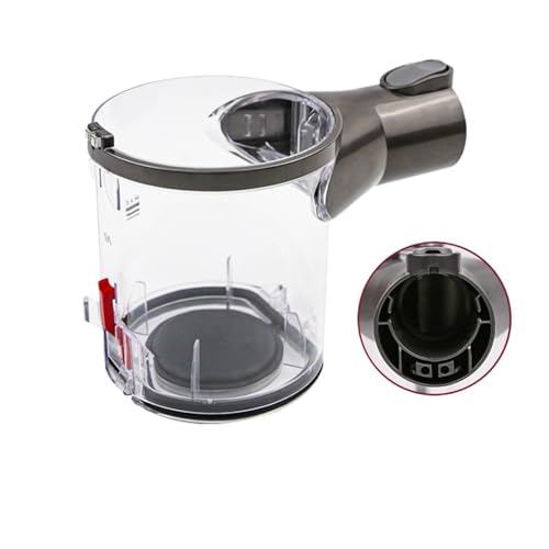 Kompatibel mit Dyson Staubsauger Mülleimer Zyklon Staub Sammlung Eimer Untere Abdeckung V6V7V8V10Dc35 Reparatur Saug Kopf Zubehör(Dustbucketsuitableforv6ainterfacered) von ADQPLXGWH