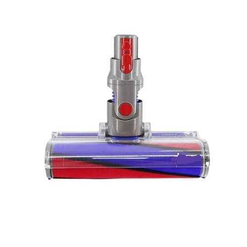 Kompatibel mit Dyson Staubsauger elektrische Bodenbürste V6V7V8V10V11 Direktantrieb weicher Samt-Kohlefaser-Bodenbürsten-Saugkopf(V10/11turbinesuedesuctionhead) von ADQPLXGWH