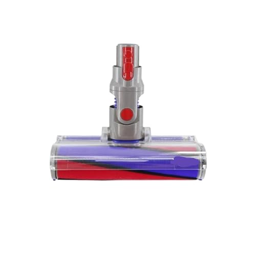 Kompatibel mit Dyson Staubsauger elektrische Bodenbürste V6V7V8V10V11 Direktantrieb weicher Samt-Kohlefaser-Bodenbürsten-Saugkopf(V7/8turbinesuedesuctionhead) von ADQPLXGWH