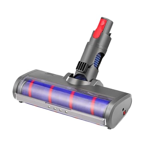 Kompatibel mit Dyson V6 DC58 V7 V8 V10 V11 V15 Akku-Staubsauger, Ersatz-Bodenbürstenkopf, Werkzeug, weicher Rollenreinigerkopf(V15) von ADQPLXGWH