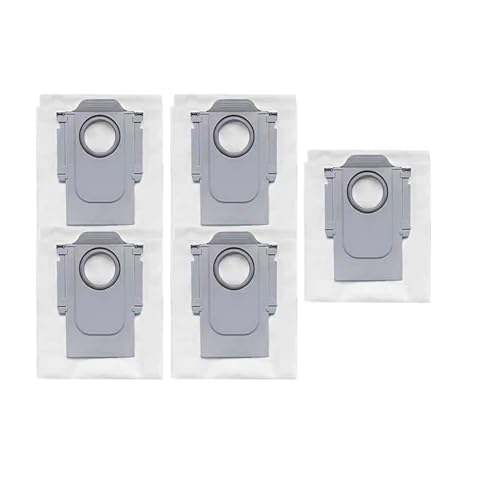 Kompatibel mit Roborock S8 MaxV Ultra / P10 A7400RR / Q Revo/Qrevo Pro/Qrevo MaxV/Qrevo S/Qrevo Plus Roboter-Vakuum-Staubbeutel-Zubehör(5PCS) von ADQPLXGWH