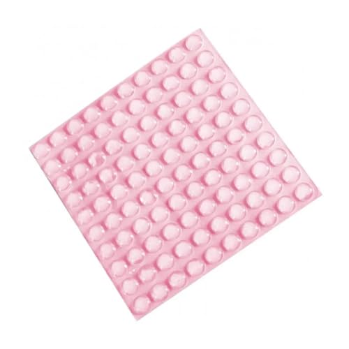 Wandaufkleber, Selbstklebende Puffer, Stoßfänger, Toiletten, Schubladen, Türen, Schränke, Anti-Kollisions-Gummi, rutschfeste Silikon-Dämpferfüße(Powder) von ADQPLXGWH
