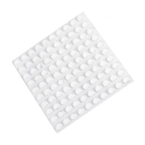 Wandaufkleber, Selbstklebende Puffer, Stoßfänger, Toiletten, Schubladen, Türen, Schränke, Anti-Kollisions-Gummi, rutschfeste Silikon-Dämpferfüße(Transparent) von ADQPLXGWH