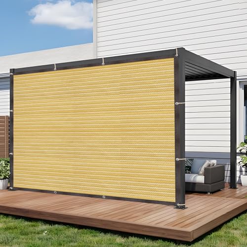Schattennetz - Schattiernetz mit öSen 2x3m Langlebig Schattierungsnetz 95% UV-Schutz Schattentuch für Sonnenschutz Auf Balkonen GäRten GewäChshaus und Terrassen von ADRUEKMV
