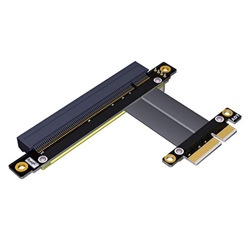 ADT-Link PCI-E x4 x16 Extender 16x 4X PCIe3.0 GTX1080Ti Grafikkarte SSD Raid Kabel Konvertierungskabel 1U PCI-Express 10cm von ADT-Link