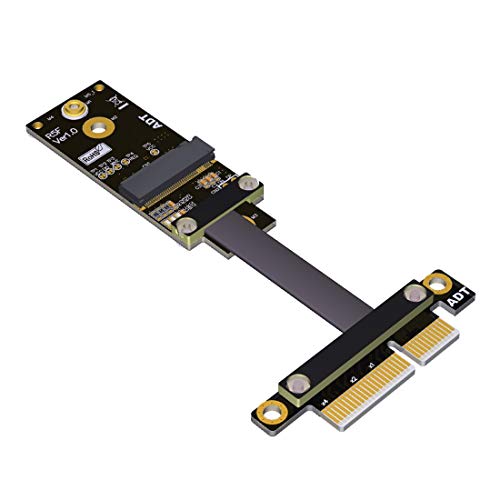 ADT-Link PCIe x4 zu M.2 A.E. Erweiterungskabel Karte Adapter WiFi Schlüssel PFOX Express M2 EIN Adapter Konverter E Schlüssel von ADT-Link