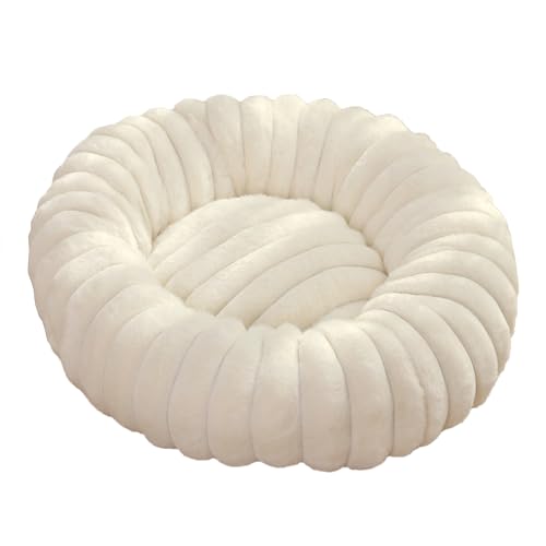 ADUODAO Beruhigendes Donut-Hundebett, runde, orthopädische Katzenbetten mit rutschfester Unterseite, Anti-Angst-Hundesofa, bequeme Haustierkissen-Matten für Labrador, Chihuahua (Durchmesser: 40 cm ADUODAO Beruhigendes Donut-Hundebett, runde, orthopädische Katzenbetten mit rutschfester Unterseite, Anti-Angst-Hundesofa, bequeme Haustierkissen-Matten für Labrador, Chihuahua (Durchmesser: 40 cm von ADUODAO
