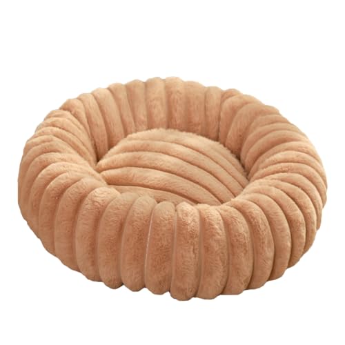 ADUODAO Beruhigendes Donut-Hundebett, runde, orthopädische Katzenbetten mit rutschfester Unterseite, Anti-Angst-Hundesofa, bequeme Haustierkissen-Matten für Labrador, Chihuahua (Durchmesser: 50 cm ADUODAO Beruhigendes Donut-Hundebett, runde, orthopädische Katzenbetten mit rutschfester Unterseite, Anti-Angst-Hundesofa, bequeme Haustierkissen-Matten für Labrador, Chihuahua (Durchmesser: 50 cm von ADUODAO