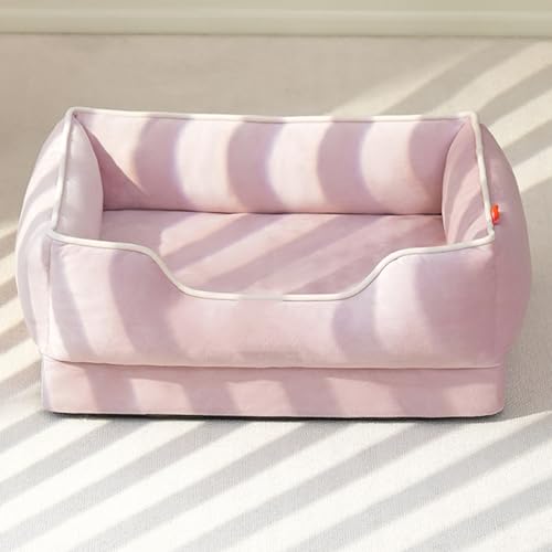 ADUODAO Beruhigendes rechteckiges Hundebett, Anti-Angst-Katzen-Matten mit rutschfester Unterseite, Haustierkissen, Katzenbox-Matratze, orthopädisches Schlafsofa mit abnehmbarem Bezug (60 x 45 x 20 cm ADUODAO Beruhigendes rechteckiges Hundebett, Anti-Angst-Katzen-Matten mit rutschfester Unterseite, Haustierkissen, Katzenbox-Matratze, orthopädisches Schlafsofa mit abnehmbarem Bezug (60 x 45 x 20 cm von ADUODAO