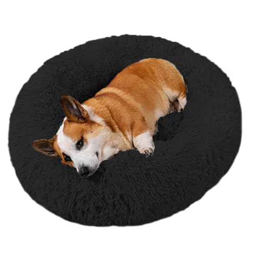 ADUODAO Fluffy Cuddler Hundesofa, Bett, beruhigendes Katzenbett, Plüsch-Hundekorb mit rutschfester Unterseite, weiches langes Plüsch-rundes Haustierkissen für große, mittelgroße und kleine Haustiere ADUODAO Fluffy Cuddler Hundesofa, Bett, beruhigendes Katzenbett, Plüsch-Hundekorb mit rutschfester Unterseite, weiches langes Plüsch-rundes Haustierkissen für große, mittelgroße und kleine Haustiere von ADUODAO