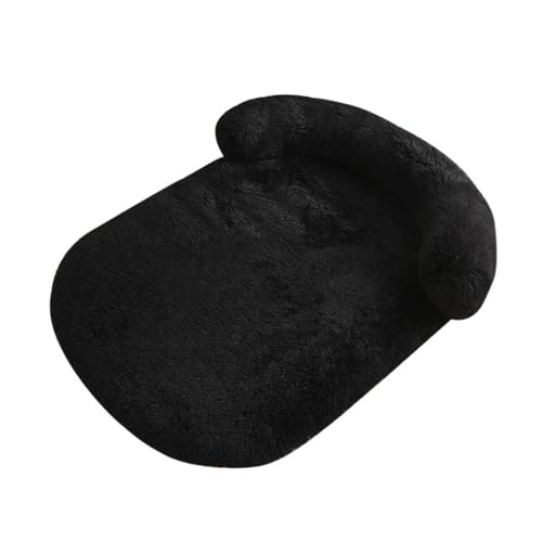 ADUODAO Großes Hundebett mit U-förmiger Nackenrolle, flauschiges Anti-Angst-Hundesofa, weiche, warme Haustiermatratze, mit rutschfester Unterseite, beruhigende Haustierkissen-Matten (XS: 55 x 40 cm ADUODAO Großes Hundebett mit U-förmiger Nackenrolle, flauschiges Anti-Angst-Hundesofa, weiche, warme Haustiermatratze, mit rutschfester Unterseite, beruhigende Haustierkissen-Matten (XS: 55 x 40 cm von ADUODAO