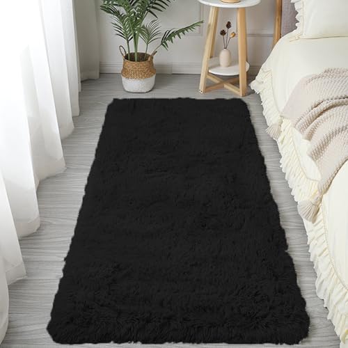 ADUODAO Rugs Living Room Shaggy Teppiche, große Bodenmatte mit strapazierfähiger, rutschfester Unterseite, waschbarer Nachttisch für Spielbereich, Kinderzimmer, Inneneinrichtung, Teppich (80 x 50 cm ADUODAO Rugs Living Room Shaggy Teppiche, große Bodenmatte mit strapazierfähiger, rutschfester Unterseite, waschbarer Nachttisch für Spielbereich, Kinderzimmer, Inneneinrichtung, Teppich (80 x 50 cm von ADUODAO