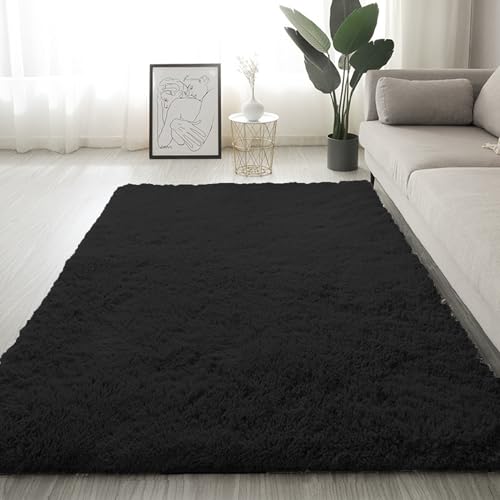 ADUODAO Shaggy-Teppich, flauschig, weich, Bodenmatte, Wohnzimmerteppich, Nachttisch mit rutschfester Unterseite, fusselfrei, für den Innenbereich, für Kinderzimmer, Babyzimmer, Spielbereich (80 x 120 ADUODAO Shaggy-Teppich, flauschig, weich, Bodenmatte, Wohnzimmerteppich, Nachttisch mit rutschfester Unterseite, fusselfrei, für den Innenbereich, für Kinderzimmer, Babyzimmer, Spielbereich (80 x 120 von ADUODAO