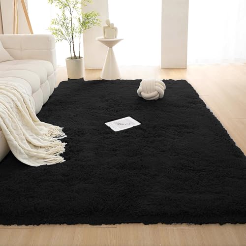 ADUODAO Teppiche für den Innenbereich, Wohnzimmer, Schlafzimmer, Teppiche mit strapazierfähiger, rutschfester Unterseite, großer Heimdekor-Teppich, flauschiger Nachttisch, Bodenmatte für Kinderzimmer ADUODAO Teppiche für den Innenbereich, Wohnzimmer, Schlafzimmer, Teppiche mit strapazierfähiger, rutschfester Unterseite, großer Heimdekor-Teppich, flauschiger Nachttisch, Bodenmatte für Kinderzimmer von ADUODAO