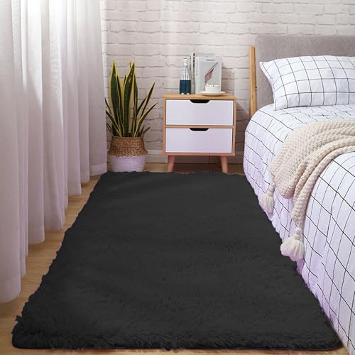 ADUODAO Wohnzimmer-Teppich, flauschiger Teppich für den Innenbereich, Wohnzimmer, Schlafzimmer, Heimdekoration, rutschfest, weich, Bodenmatte, waschbar, Nachttisch, leicht zu reinigen (60 x 120 cm ADUODAO Wohnzimmer-Teppich, flauschiger Teppich für den Innenbereich, Wohnzimmer, Schlafzimmer, Heimdekoration, rutschfest, weich, Bodenmatte, waschbar, Nachttisch, leicht zu reinigen (60 x 120 cm von ADUODAO