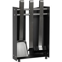 ADURO Kaminbesteck »Proline 2«, 4-tlg., Metall/Stahl, schwarz von ADURO