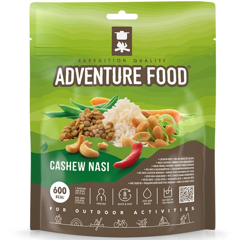 ADVENTURE FOOD Cashew Nasi - Outdoor Mahlzeit Trekking Essen Not Ration Nahrung von ADVENTURE FOOD