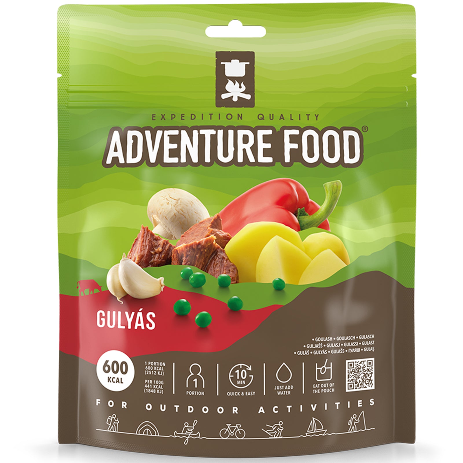 ADVENTURE FOOD Gulyas Outdoor Mahlzeit Trekking Gulasch Essen Not Ration Nahrung ADVENTURE FOOD Gulyas Outdoor Mahlzeit Trekking Gulasch Essen Not Ration Nahrung von ADVENTURE FOOD