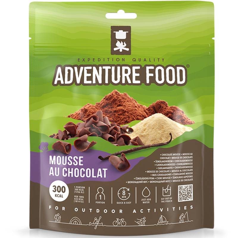 ADVENTURE FOOD Mousse au Chocolat Outdoor Mahlzeit Trekking Essen Not Nahrung von ADVENTURE FOOD