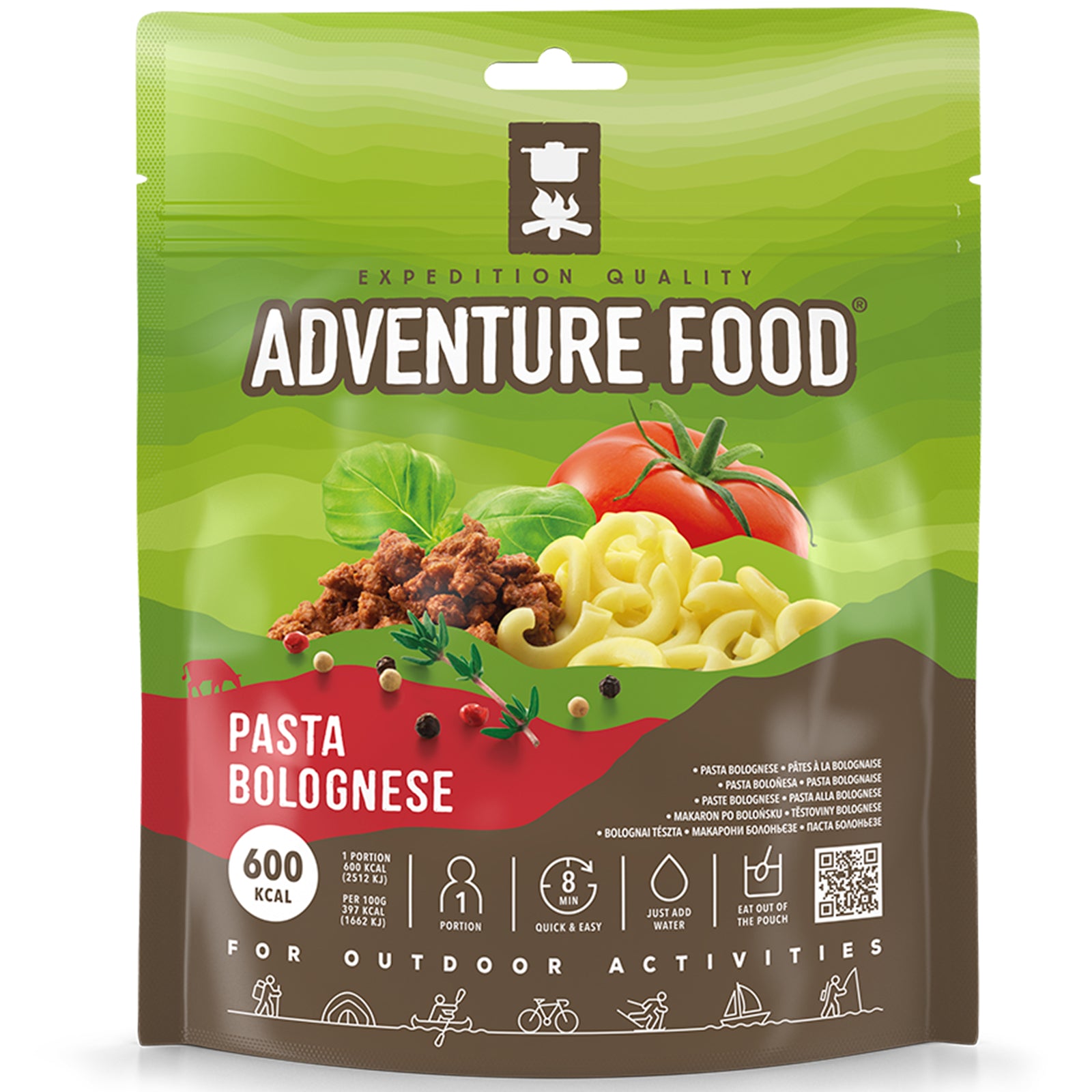 ADVENTURE FOOD Pasta Bolognese Outdoor Mahlzeit Trekking Essen Nudeln Nahrung ADVENTURE FOOD Pasta Bolognese Outdoor Mahlzeit Trekking Essen Nudeln Nahrung von ADVENTURE FOOD