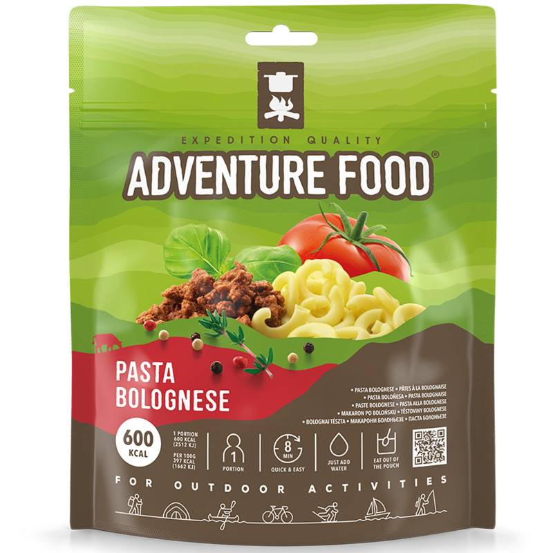ADVENTURE FOOD Pasta Bolognese Outdoor Mahlzeit Trekking Essen Nudeln Nahrung von ADVENTURE FOOD
