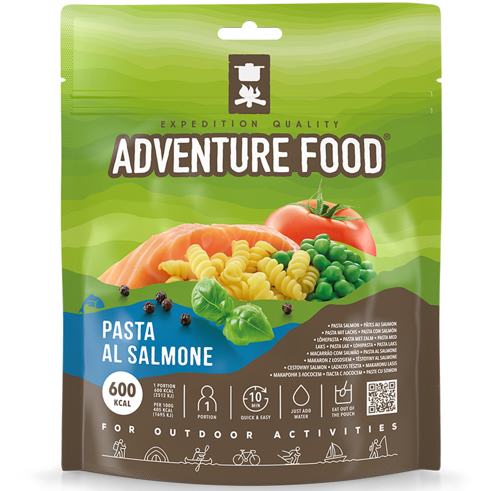 ADVENTURE FOOD Pasta al Salmone - Outdoor Mahlzeit Trekking Essen Not Nahrung ADVENTURE FOOD Pasta al Salmone - Outdoor Mahlzeit Trekking Essen Not Nahrung von ADVENTURE FOOD