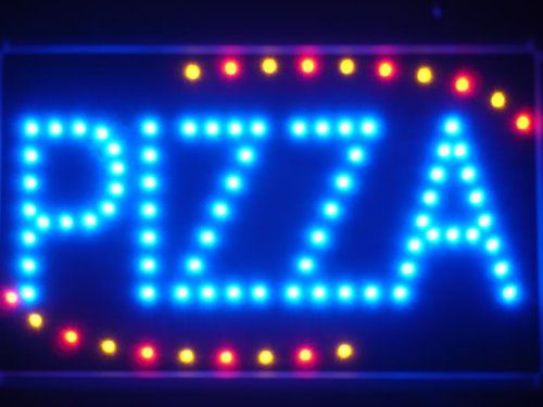 ADV PRO led008-b Pizza Shop OPEN LED Neon Business Light Sign Barlicht Neonlicht Lichtwerbung von ADVPRO