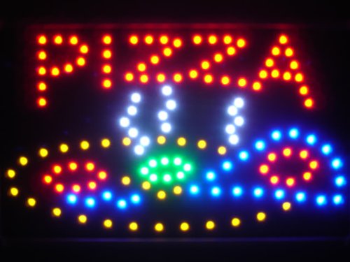 ADV PRO led060-r Pizza Shop LED Neon Sign WhiteBoard Barlicht Neonlicht Lichtwerbung ADV PRO led060-r Pizza Shop LED Neon Sign WhiteBoard Barlicht Neonlicht Lichtwerbung von ADVPRO