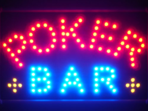 ADV PRO led076-r Poker Bar Room Casino LED Neon Sign WhiteBoard Barlicht Neonlicht Lichtwerbung ADV PRO led076-r Poker Bar Room Casino LED Neon Sign WhiteBoard Barlicht Neonlicht Lichtwerbung von ADVPRO