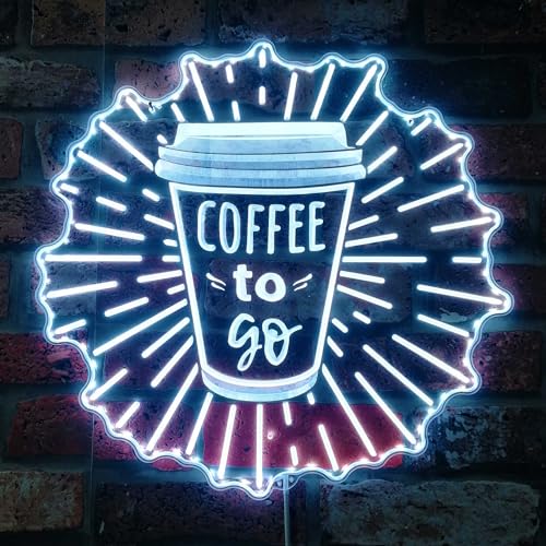 ADVPRO Coffee to Go Cafe Take Away RGB Dynamic Glam LED-Schild – Schnittform – intelligente 3D-Wanddekoration – mehrfarbige dynamische Beleuchtung st06s22-fnd-i0211-c ADVPRO Coffee to Go Cafe Take Away RGB Dynamic Glam LED-Schild – Schnittform – intelligente 3D-Wanddekoration – mehrfarbige dynamische Beleuchtung st06s22-fnd-i0211-c von ADVPRO