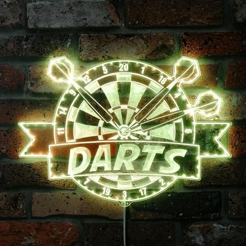 ADVPRO Darts Bar Cafe Pub Game Room RGB Dynamic Glam LED-Schild – Schnittform – intelligente 3D-Dekoration – mehrfarbige Beschilderung st06s86-fnd-i0299-c ADVPRO Darts Bar Cafe Pub Game Room RGB Dynamic Glam LED-Schild – Schnittform – intelligente 3D-Dekoration – mehrfarbige Beschilderung st06s86-fnd-i0299-c von ADVPRO