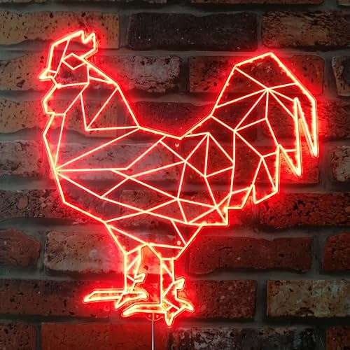 ADVPRO Hahn Huhn geometrisches Tier RGB Dynamisches Glam LED-Schild – Schnitt-zu-Edge-Form – intelligente 3D-Dekoration – mehrfarbige Beschilderung st06s22-fnd-i0020-c ADVPRO Hahn Huhn geometrisches Tier RGB Dynamisches Glam LED-Schild – Schnitt-zu-Edge-Form – intelligente 3D-Dekoration – mehrfarbige Beschilderung st06s22-fnd-i0020-c von ADVPRO