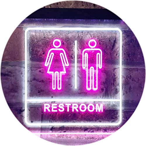 ADVPRO Men Women Toilet Restroom WC Dual Color LED Barlicht Neonlicht Lichtwerbung Neon Sign Weiß & Violett 400 x 300mm st6s43-i1029-wp ADVPRO Men Women Toilet Restroom WC Dual Color LED Barlicht Neonlicht Lichtwerbung Neon Sign Weiß & Violett 400 x 300mm st6s43-i1029-wp von ADVPRO