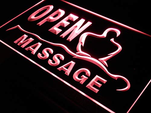 ADVPRO i155-r Open Massage Body Foot Shop Ads Neon Light Sign Barlicht Neonlicht Lichtwerbung von ADVPRO