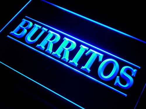 ADVPRO i288-b Burritos Neon Light Sign Barlicht Neonlicht Lichtwerbung von ADVPRO