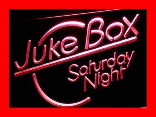 ADVPRO i328-r Juke Box Saturday Night Bar Pub Neon Light Sign Barlicht Neonlicht Lichtwerbung von ADVPRO