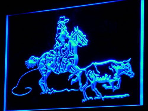 ADVPRO i736-b Cowboys Cow Western Bar Pub Neon Light Sign Barlicht Neonlicht Lichtwerbung von ADVPRO