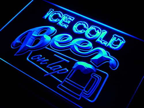 ADVPRO i912-b Ice Cold Beer on Tap Bar Neon Light Sign Barlicht Neonlicht Lichtwerbung von ADVPRO