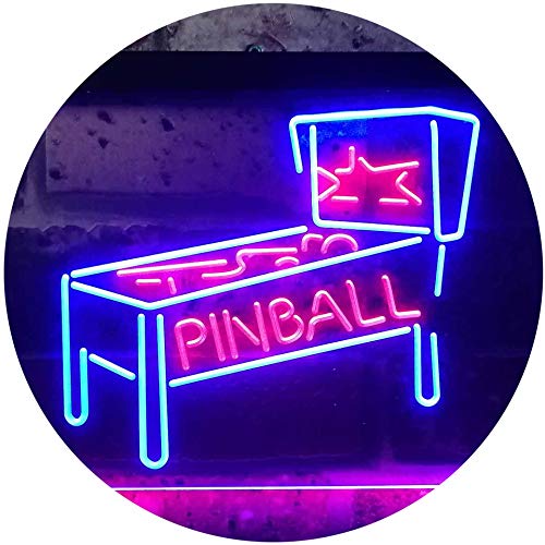 Pinball Game Room Dual Color LED Barlicht Neonlicht Lichtwerbung Neon Sign Blau & Rot 300 x 210mm st6s32-i3306-br von ADVPRO