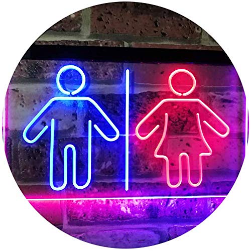 ADVPRO Toilet Man Woman Male Female Washroom WC Restroom Dual Color LED Barlicht Neonlicht Lichtwerbung Neon Sign Blau & Rot 600 x 400mm st6s64-i3047-br ADVPRO Toilet Man Woman Male Female Washroom WC Restroom Dual Color LED Barlicht Neonlicht Lichtwerbung Neon Sign Blau & Rot 600 x 400mm st6s64-i3047-br von ADVPRO