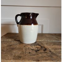 Vintage Wasserkrug Oder Krug - Sammlerstück - Laurentides Canada - Mid Century - Strukturiert - Servieren - Ausgezeichneter Zustand von ADVVintageShop