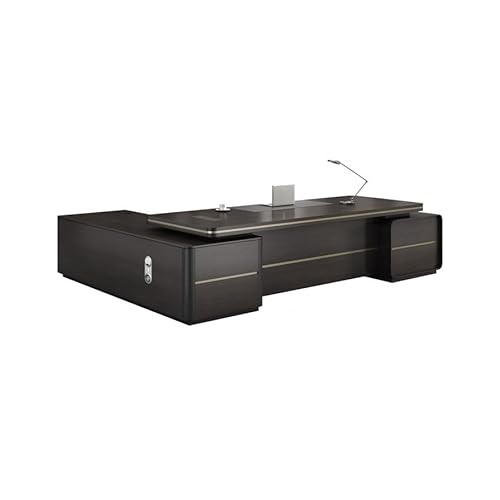 ADYHBFGT Arbeitsschreibtisch PC Schreibtische Boss Office Modern Manager Room President Möbel Atmosphärisch Einzelbetreuer Großer Schreibtisch Arbeitsschreibtisch Arbeitstisch für Home Office von ADYHBFGT