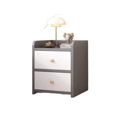 ADYHBFGT Nachttisch mit Schubladen Nachttisch Regale Schlafzimmer Nachttisch Schränke Massivholz Kleine Aufbewahrungsschränke Mesitas De Noche Para Dormitorio von ADYHBFGT