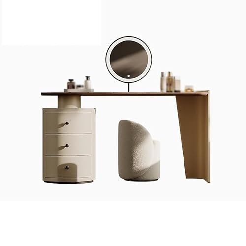 ADYHBFGT Schminktisch Schminktisch Minimalistisch Schlafzimmer Schminktisch Home Nachttisch Schminktisch Schreibtisch Büro Schreibtisch Schminktisch mit Spiegel von ADYHBFGT