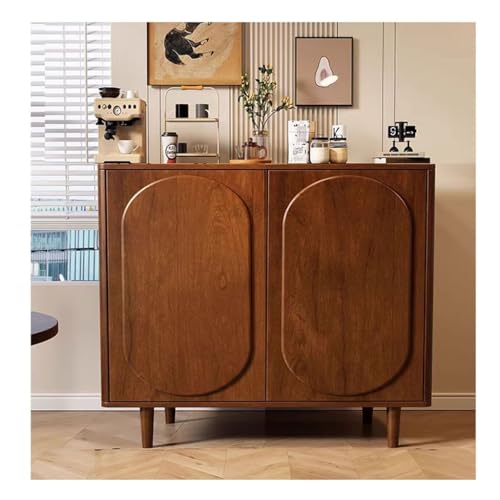 Küchenschrank Eingangsschrank im antiken Stil Jahrgang Schuhschrank Eingangswand Dekorativer Schrank Wohnzimmer Essschrank Große Kapazität Schließfächer Schließfächer(Holz 1.0m 2-Türschrank) von ADYHBFGT