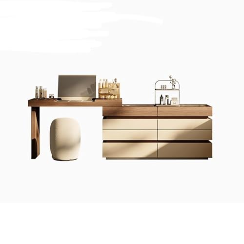 Schminktisch Schminktisch Schlafzimmer Minimalistisches Massivholz Flip-top Ecke Schminktisch Schreibtisch Schminktisch Schminktisch Mit Spiegel von ADYHBFGT