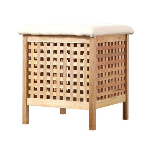 Schuhbank Dual-Zweck tragbare Gitter Aufbewahrungsbox kann auf Schuhhocker sitzen zu Hause Veranda Lagerung und Änderung Schuhhocker Lagerbank von ADYHBFGT