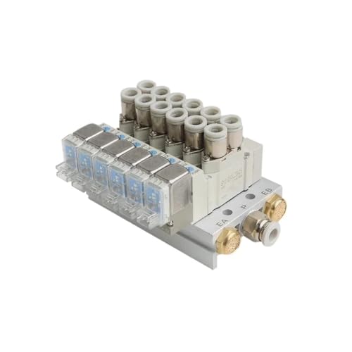 ADYWYJLZ SY5120 Multi-Weg Kombination Verteiler Typ Pneumatische Magnetventil Control SY5120-5LZD-01 SY5120-6LZD-01(Sy5120-4lzd-01 6mm) von ADYWYJLZ